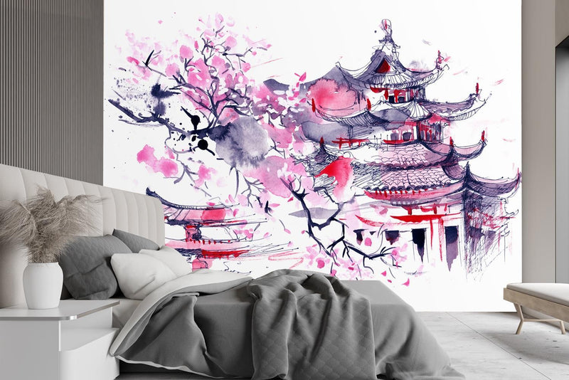 Wallpaper, Japanese Pagoda