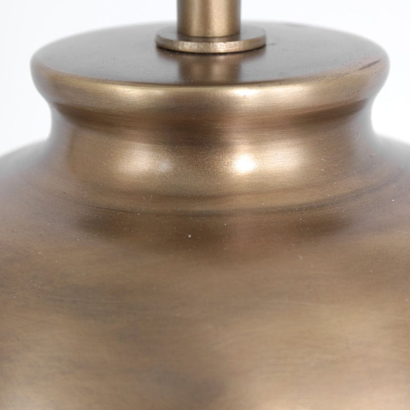 Table lamp Brass metal blue E27