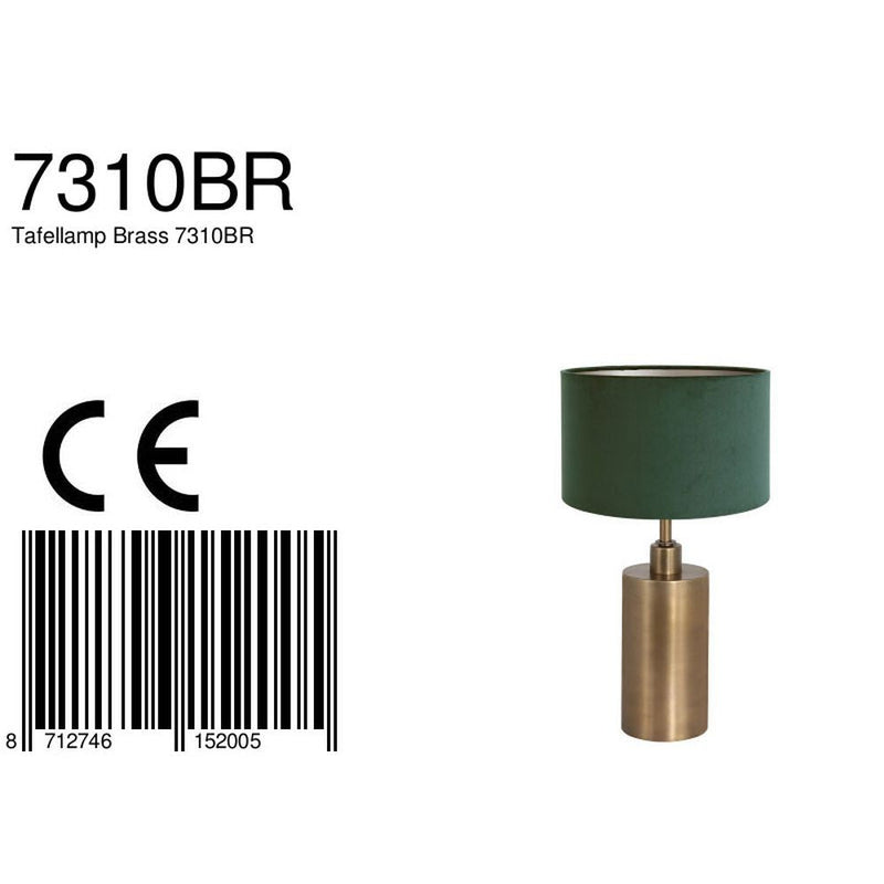 Table lamp Brass metal bronze E27