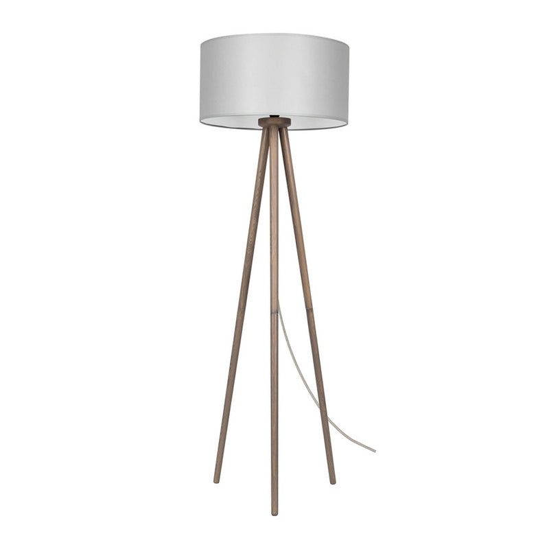 Enni Floor Lamp 1xE27 Max.60W Pine Grey/Transparent PVC/Gray