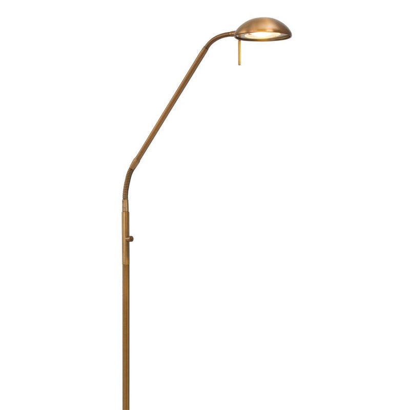 Floor lamp Biron glass bronze LED