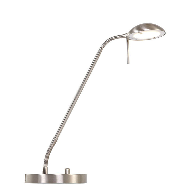 Desk lamp Biron glass steel LED