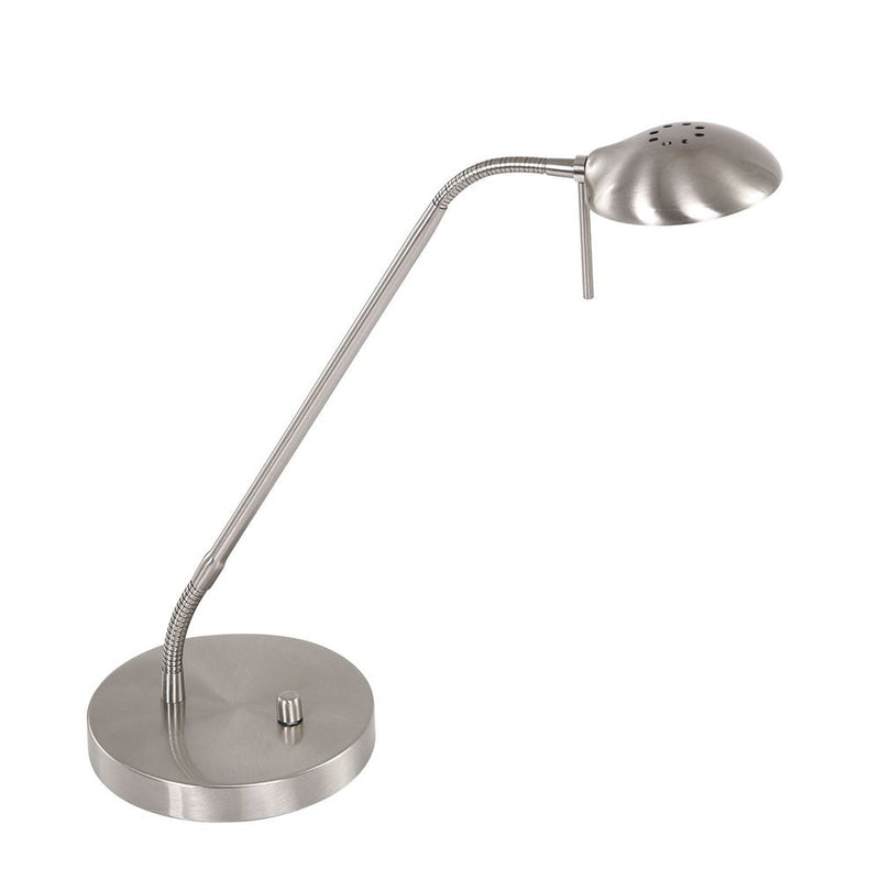 Desk lamp Biron glass steel LED