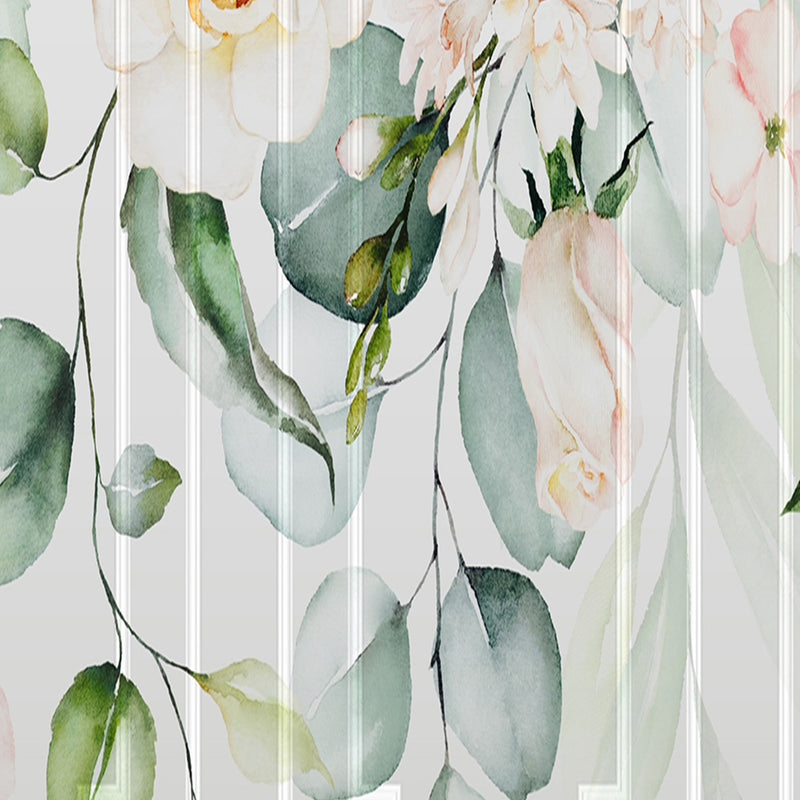 Room divider Double-sided, Green leaves