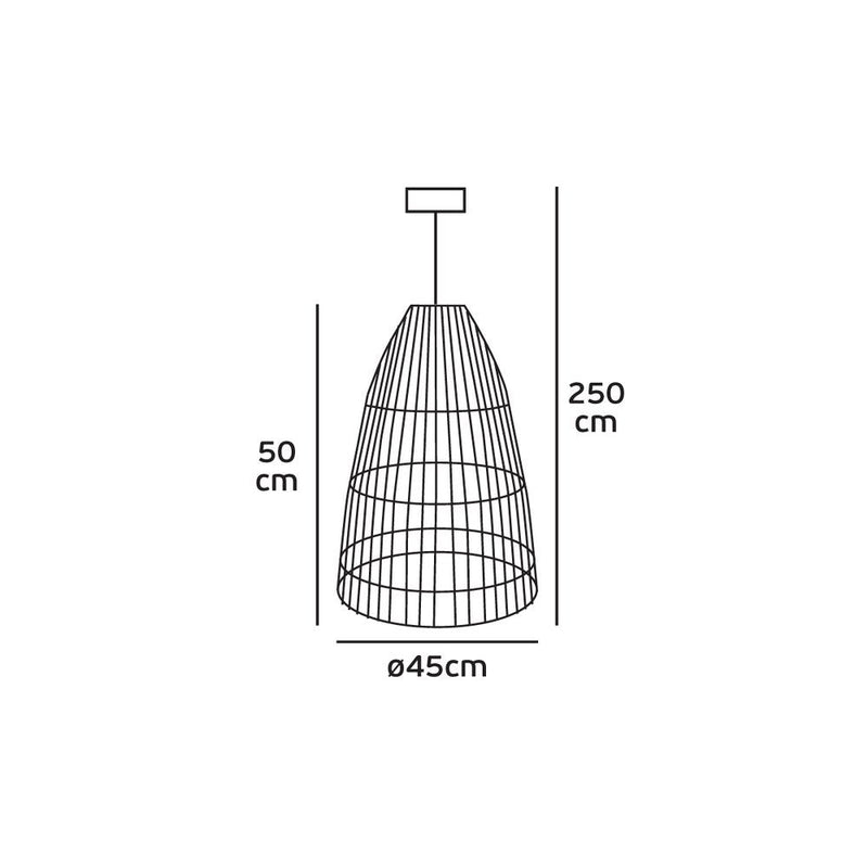 Pendants VK Leading Light (VK/03126PE/45) E27