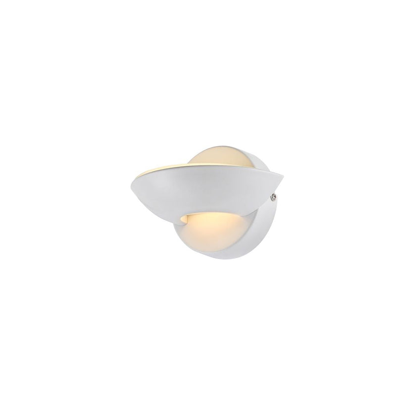 Washer sconces Globo Lighting SAMMY metal white LED 1 / 1 bulbs 