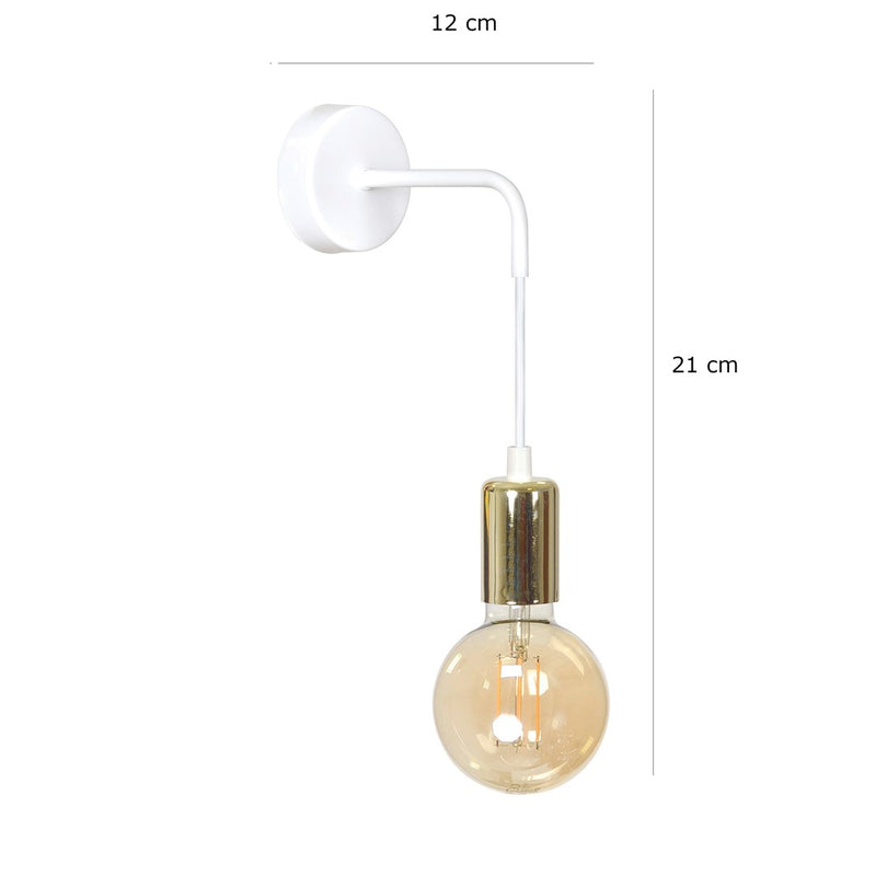 VESIO pendant lamp 1L, white, E27