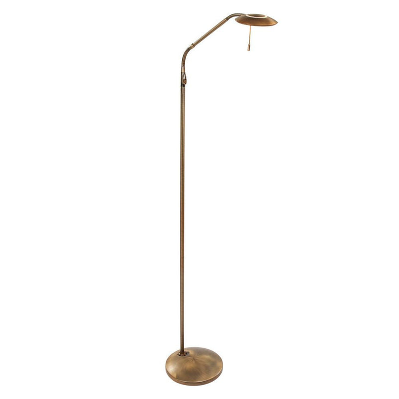Floor lamp Zenith LED plastic bronze LED