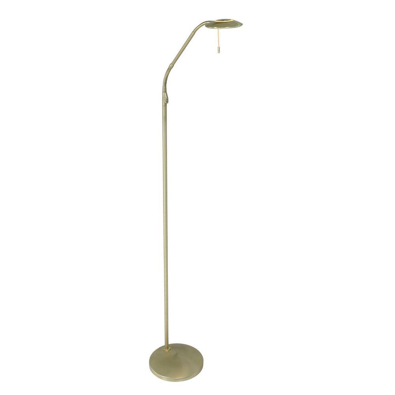 Floor lamp Zenith LED plastic brass LED