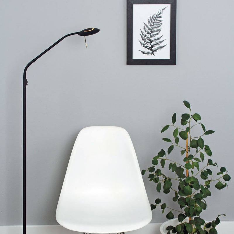 Floor lamp Zenith LED plastic white LED