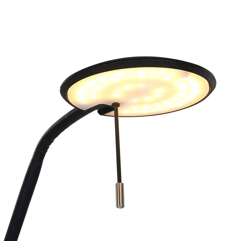 Lámpara de pie Zenith LED plástico blanco LED