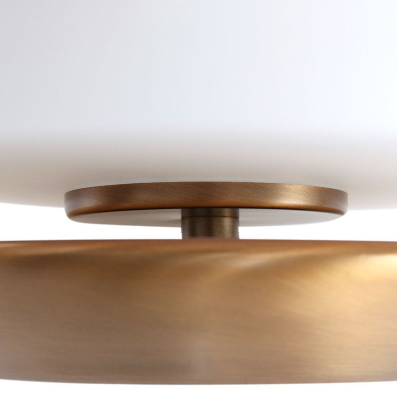 Table lamp Ancilla glass bronze G9