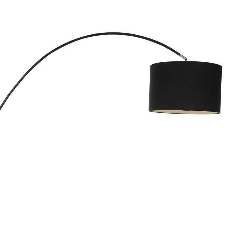 Floor lamp Solva metal black E27