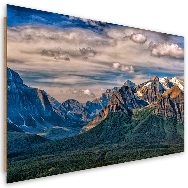 Deco panel print, Mountain landscape nature