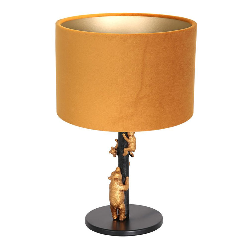 Table lamp Animaux metal gold E27