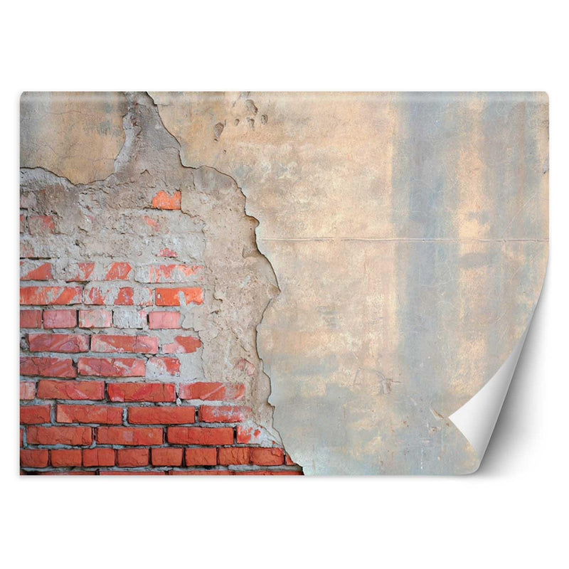 Wallpaper, Brick Optics Wall Concrete 3d