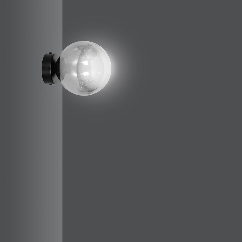 ROSSI pendant lamp 1L, D14 black, E14