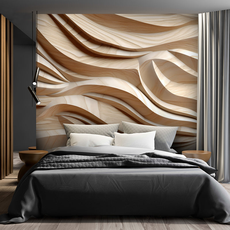 Wallpaper, Waves abstract 3D