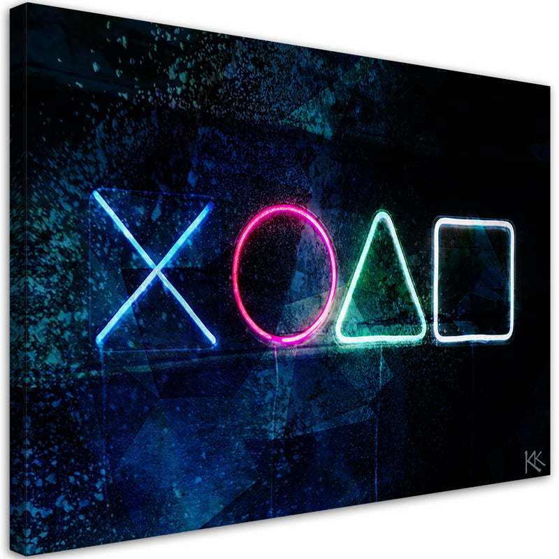 Canvas print, Game console