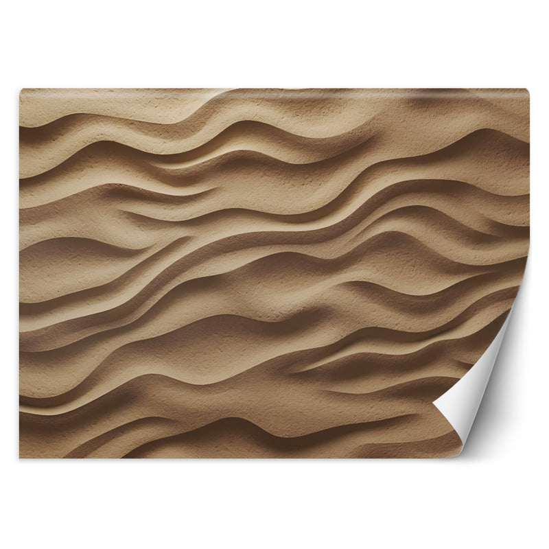 Wallpaper, Waves on sand 3D