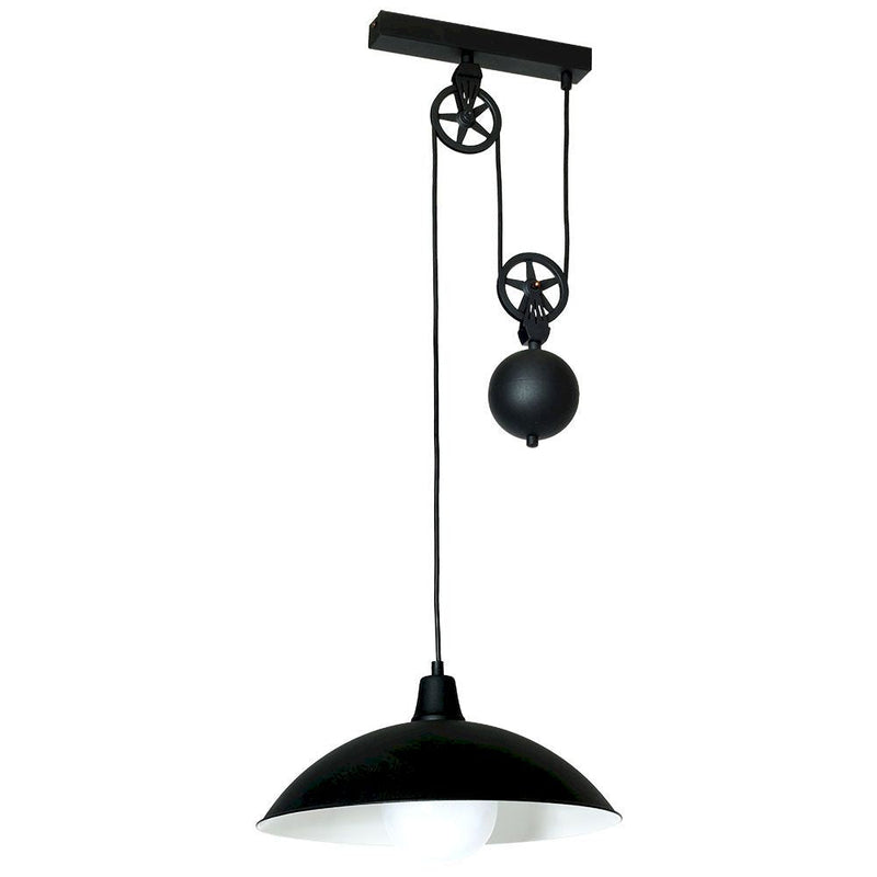 Hanging lamp DANTON black