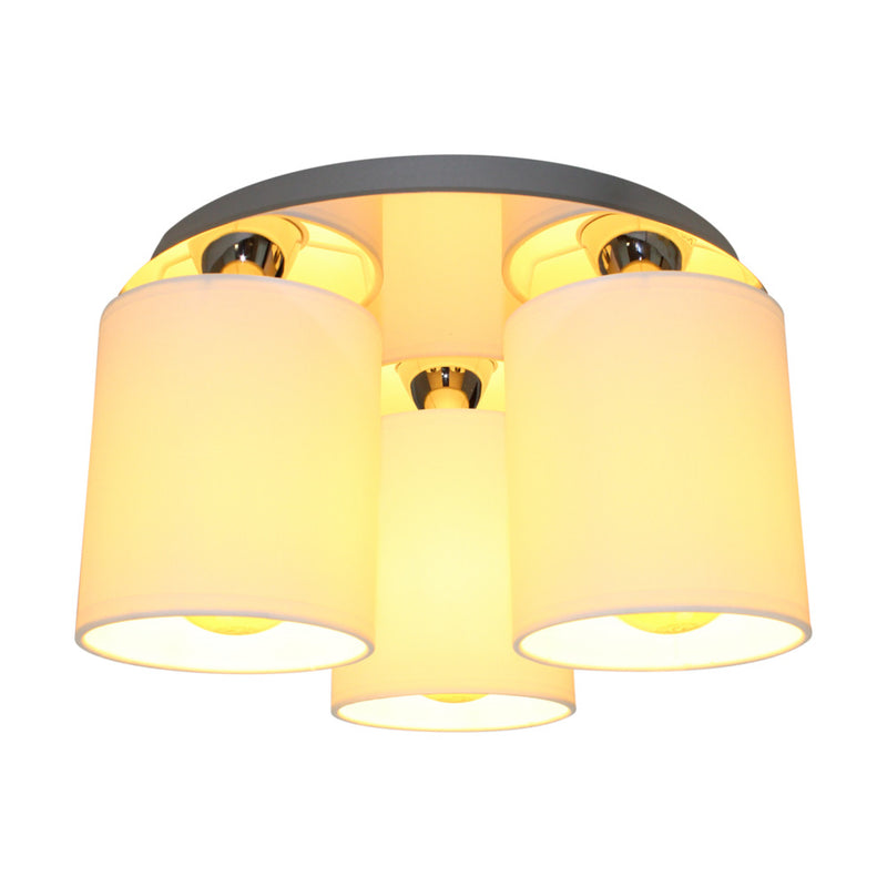 Merida Ceiling Lamp 3xE27 Max.25W Chrome / White