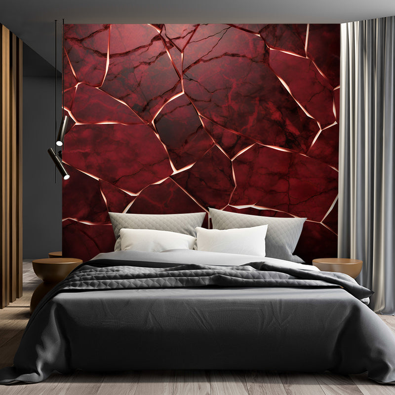 Wallpaper, Red texture 3D