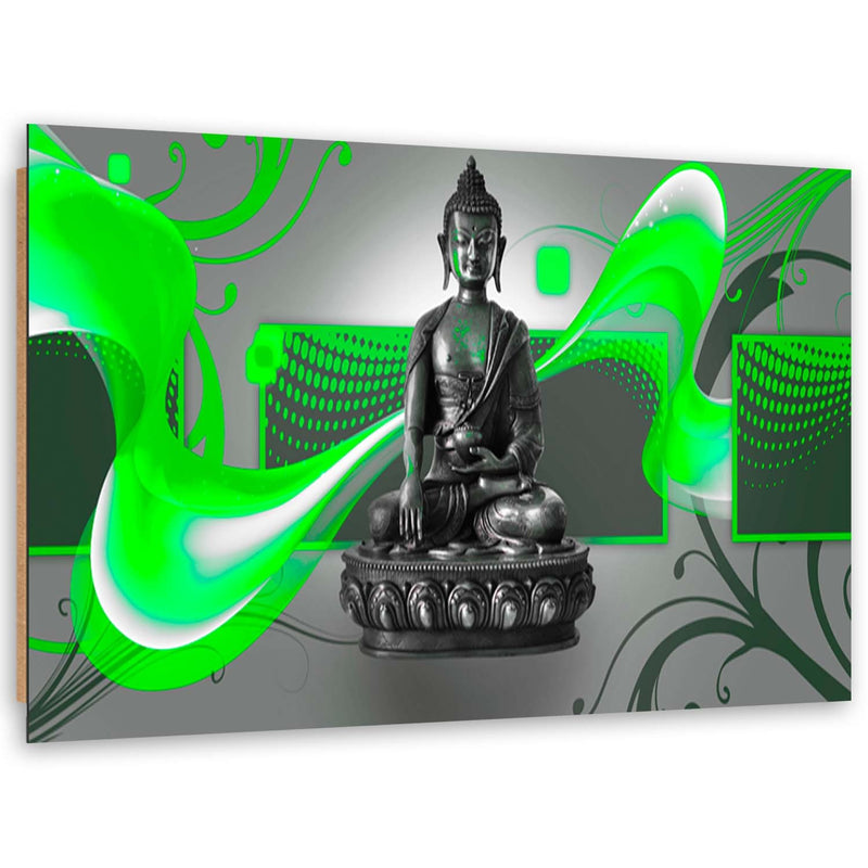 Deco panel print, Buddha figure - abstract