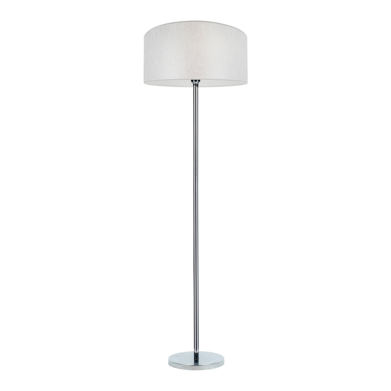 Prata Floor Lamp 1xE27 Max.60W Chrome/Transparent/Silver
