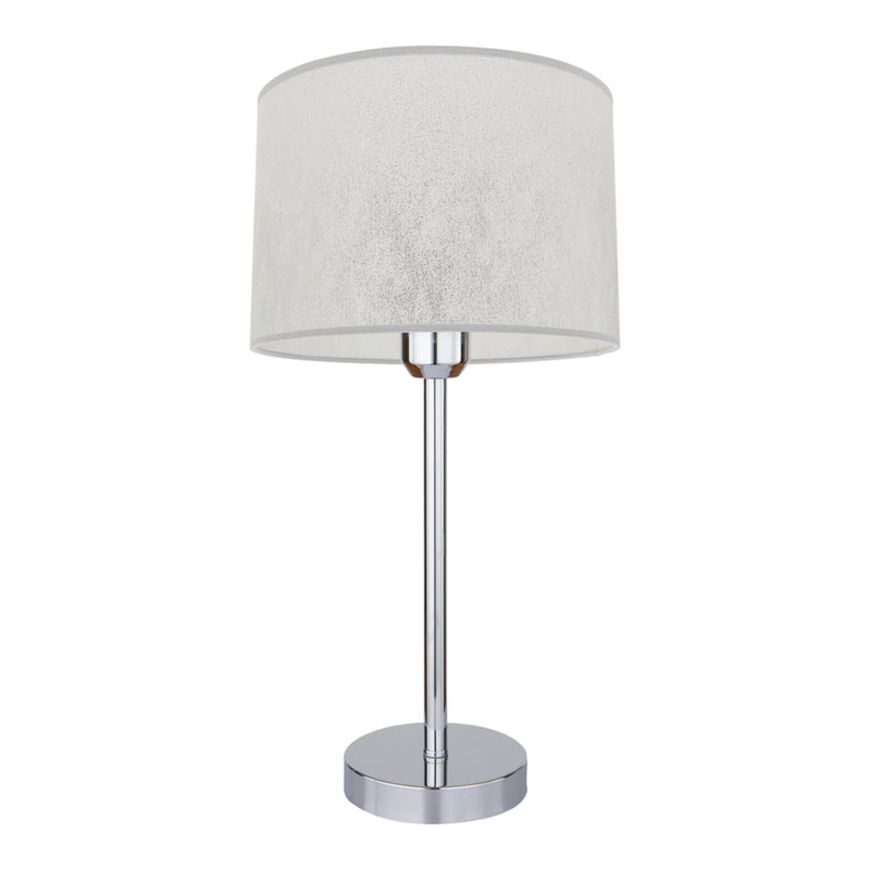 Prata Table Lamp 1xE27 Max.40W Chrome/Transparent/Silver