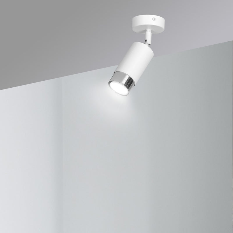 HIRO ceiling lamp 1L, white, GU10