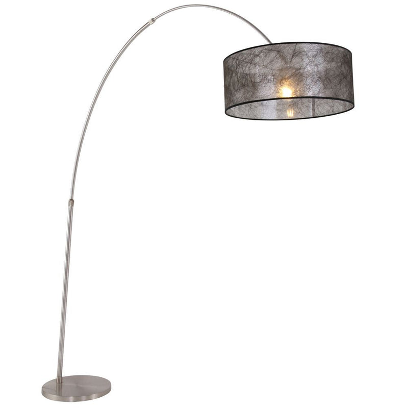 Floor lamp Sparkled light metal steel E27