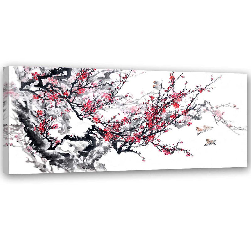 Cuadro, Flores de cerezo japonesas