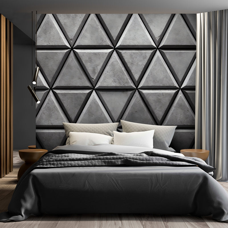 Wallpaper, Geometric triangles 3D
