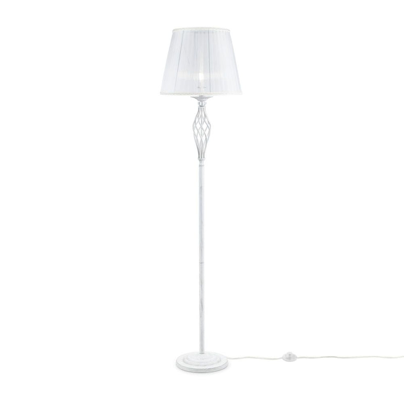 Floor lamp Maytoni Grace organza white