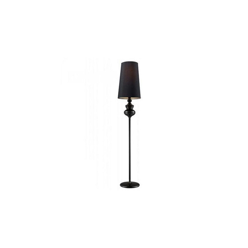 BAROCO floor lamp 1L, black, E27