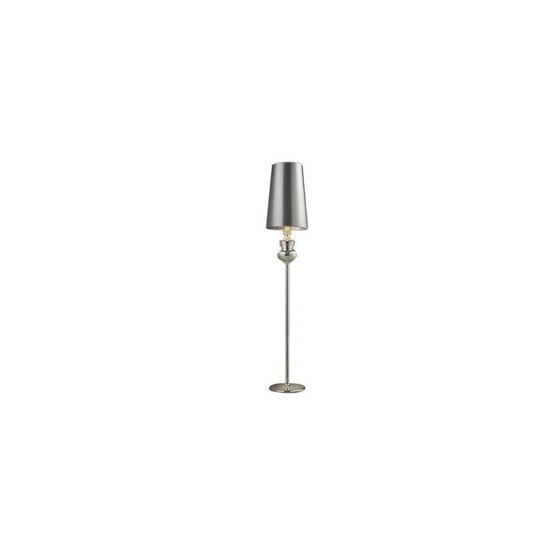 BAROCO floor lamp 1L, silver, E27
