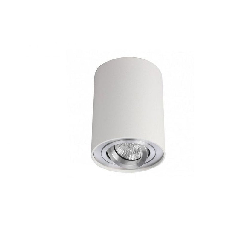 BROSS ceiling lamp 1L, white, GU10