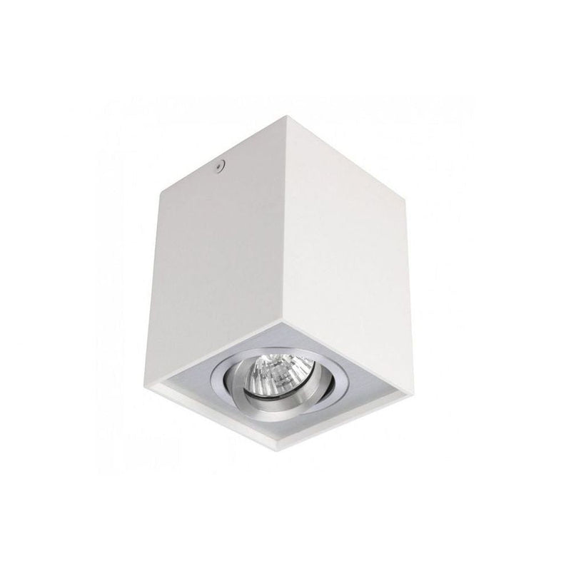 ELOY ceiling lamp 1L, aluminium, GU10