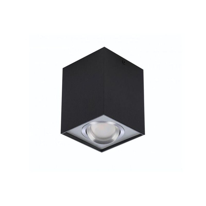 ELOY ceiling lamp 1L, black, GU10