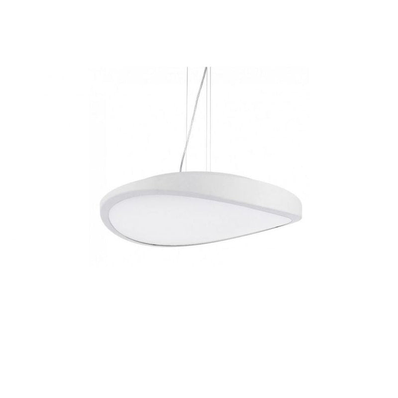 CIRCULO pendant lamp 4L, white, E27