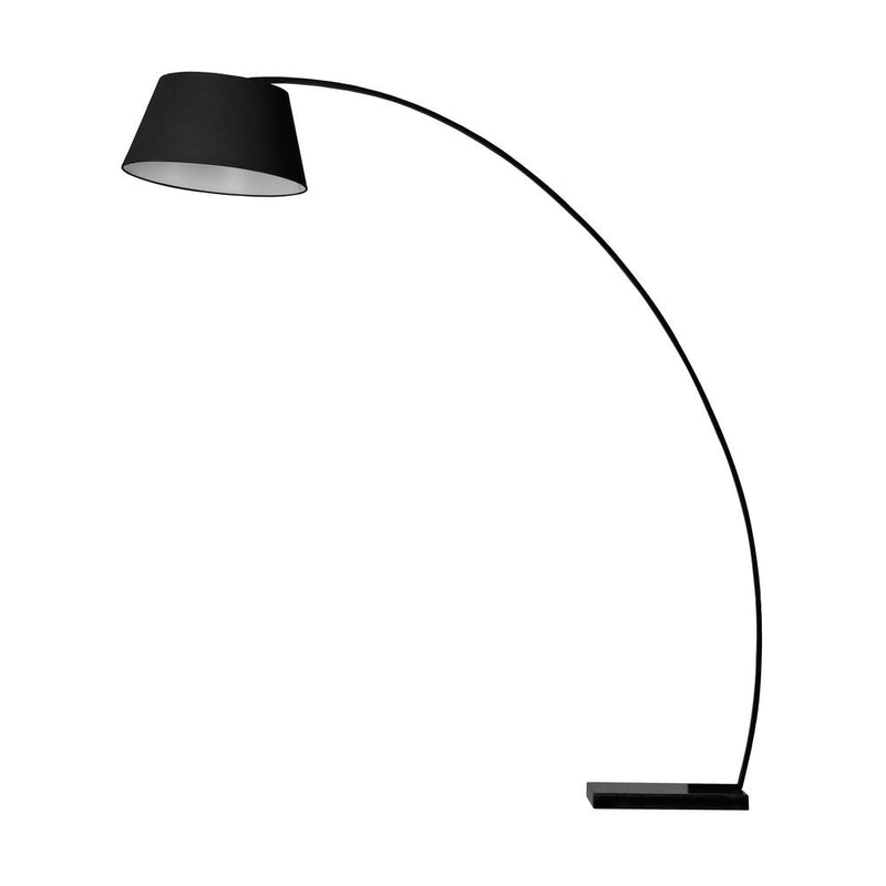 OLAV floor lamp 1L, black, E27