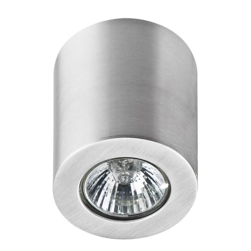 BORIS ceiling lamp 1L, aluminium, GU10
