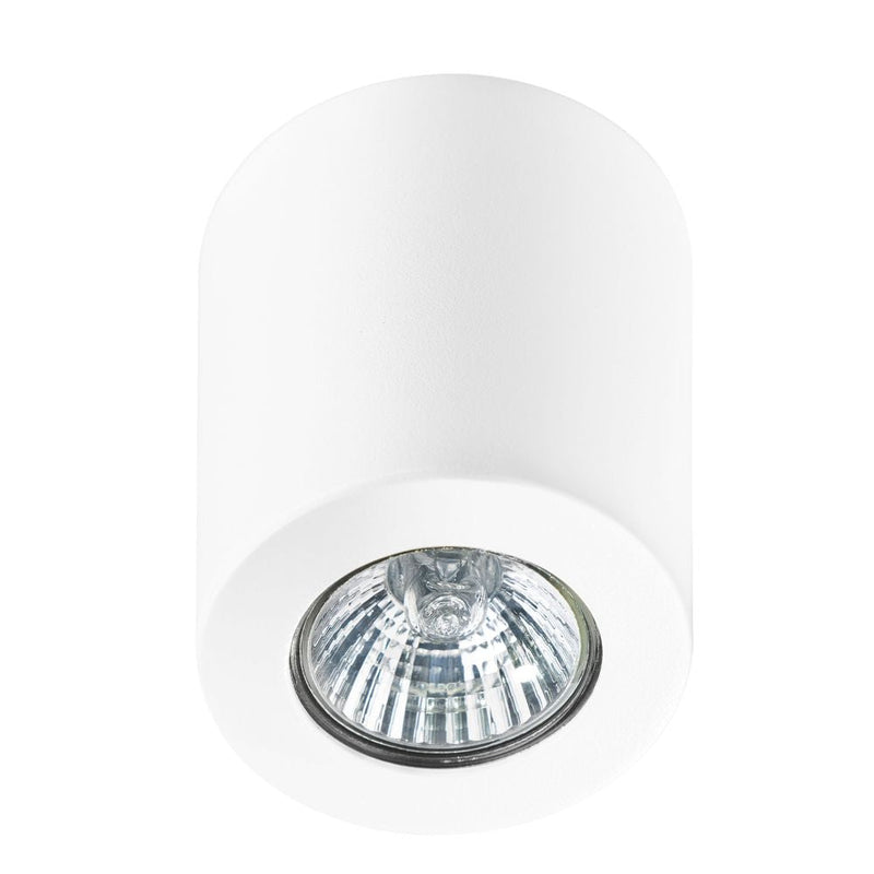BORIS ceiling lamp 1L, white, GU10