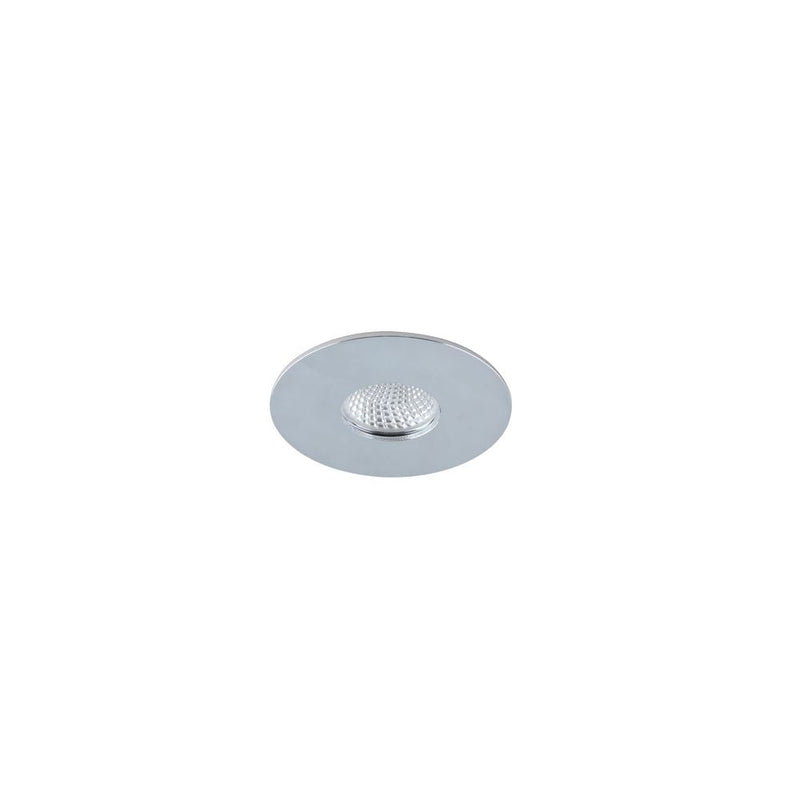 CLETO recessed spotlight 1L, chrome, GU10