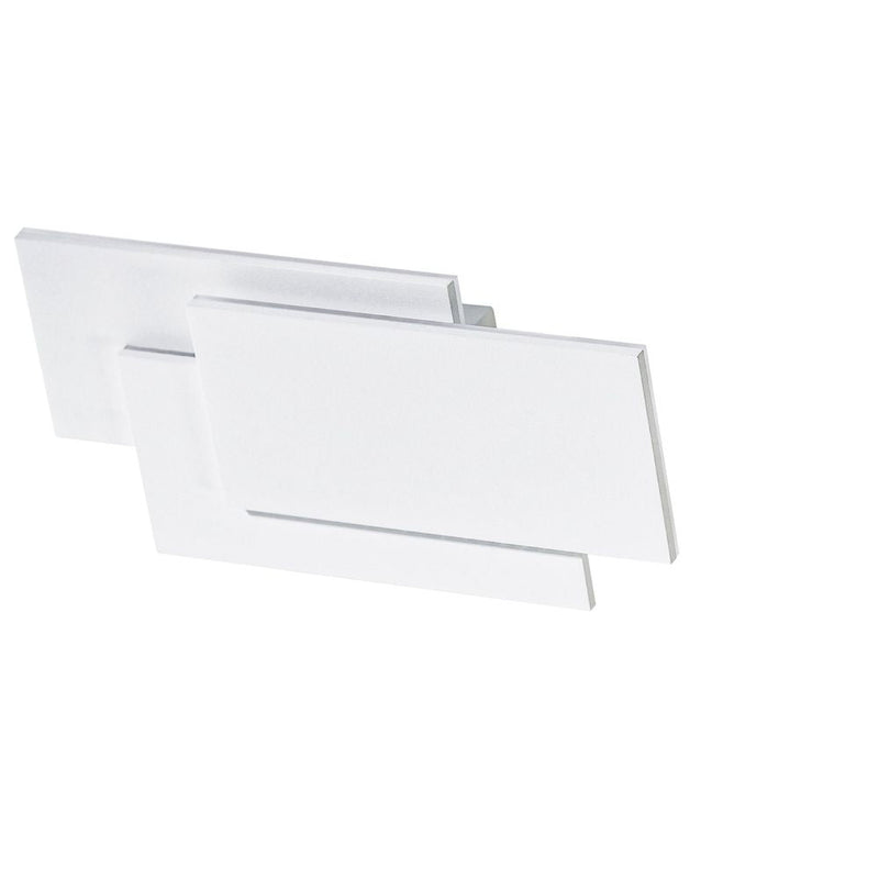 CLOVER wall sconce 1L, white, LED LED