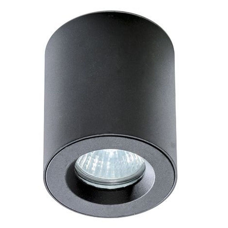 ARO ceiling lamp 1L, black, GU10