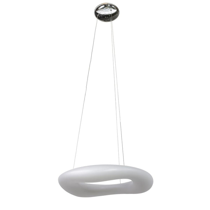 DONUT pendant lamp 1L, white, LED LED
