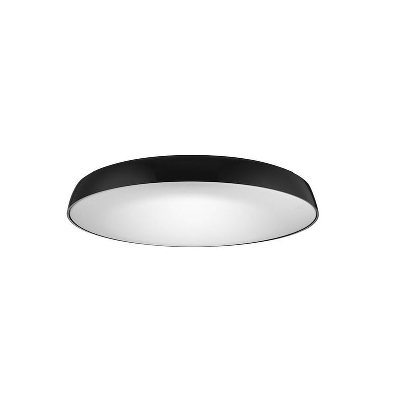 CORTONA ceiling lamp 1L, black, LED LED