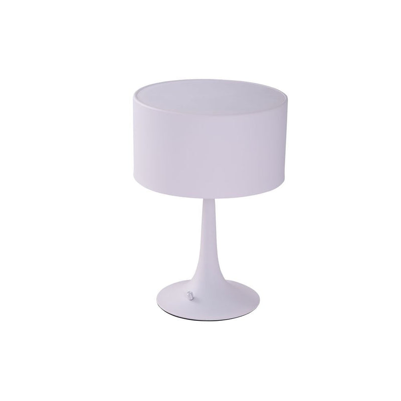 NIANG table lamp 1L, white, E27